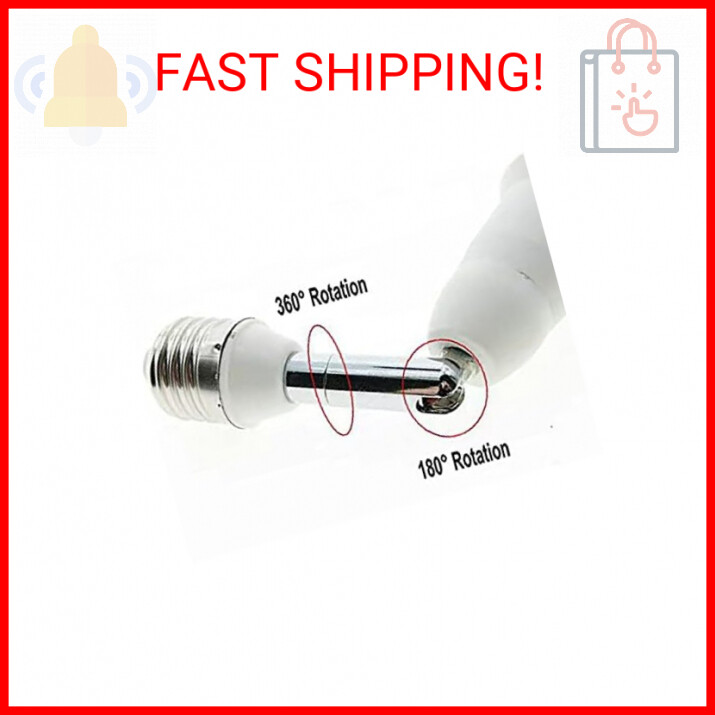 Socket Extender 2 Pack E26/E27 Light Extension - Art Factory