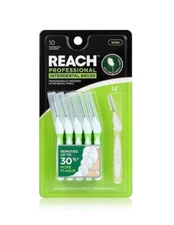 REACH Interdental Brush Wide Removes up to 30% More Plaque 10 Pack    Free S/H