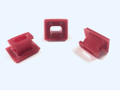 6x Befestigung Clips Zierleisten Armaturenbrett für BMW 51458266814 NEU #123