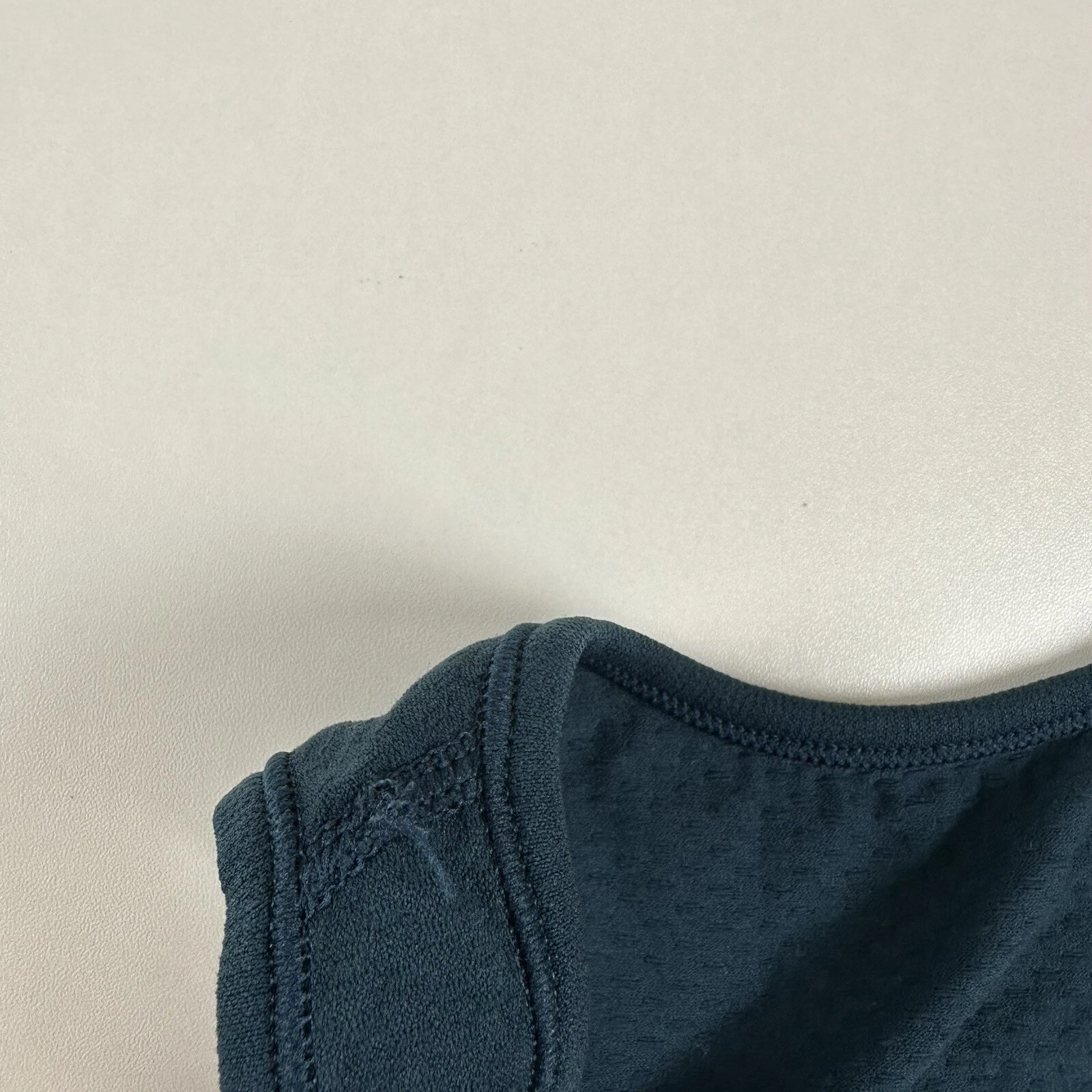 sweaty-betty teal seamless athletic tank-top