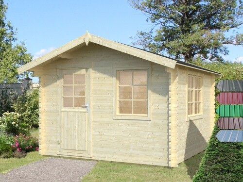 Holc Blech Mosel 320x320cm Gartenhaus (102428-1) günstig ...