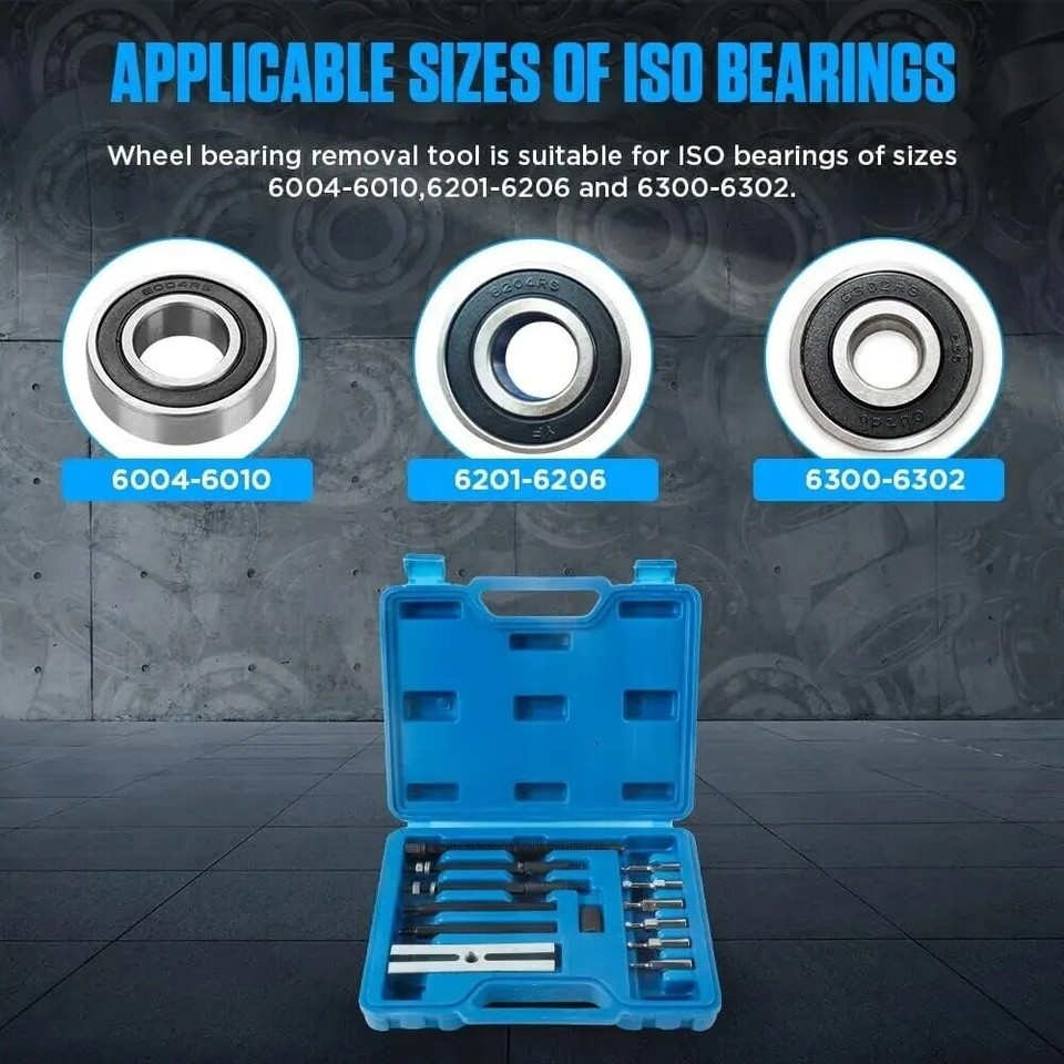 13Pcs Small Insert Bearing Race Puller Removal Set Special Disassembly ...