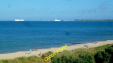 Photo 6x4 Rosslare Strand Ros Lair The view across the bay towards Rossla c2013