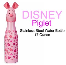 DISNEY PIGLET WINNIE THE POOH 17OZ STAINLESS STEEL WATER BOTTLE