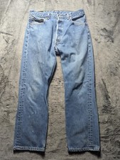 Vintage Levi's 501xx Button Fly Straight Leg Jeans Men's Size 36x33 Made In USA