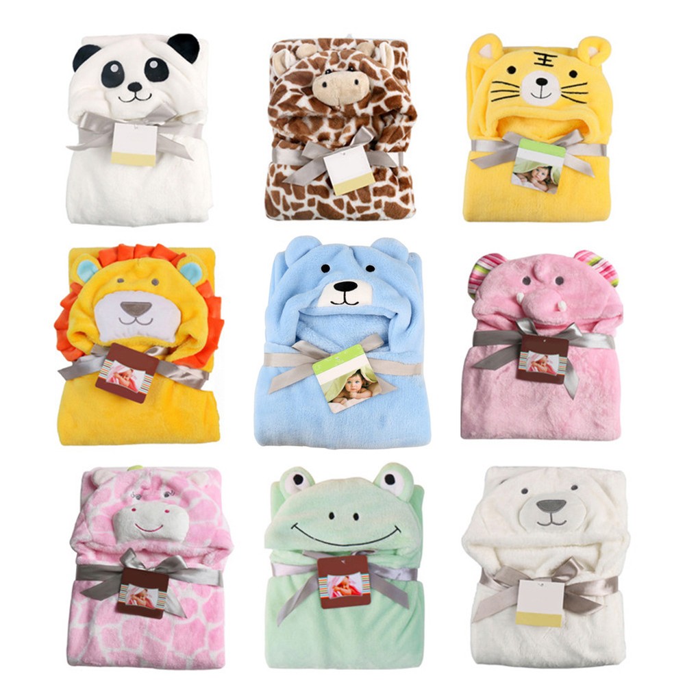 Soft Warm Wrap Hooded Robe Cloak Blanket Eyef
