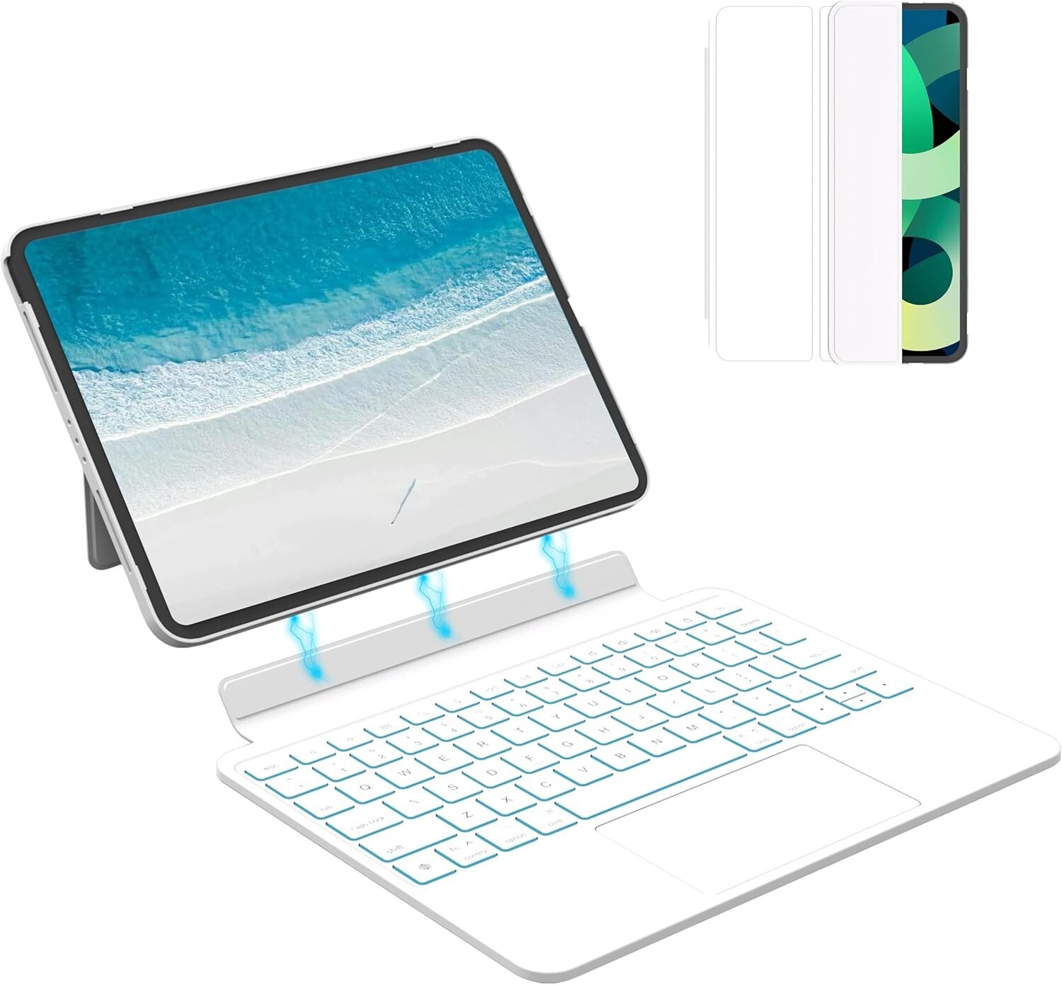 ✨ Magnetic Keyboard Case for iPad Air 11 & Pro 11