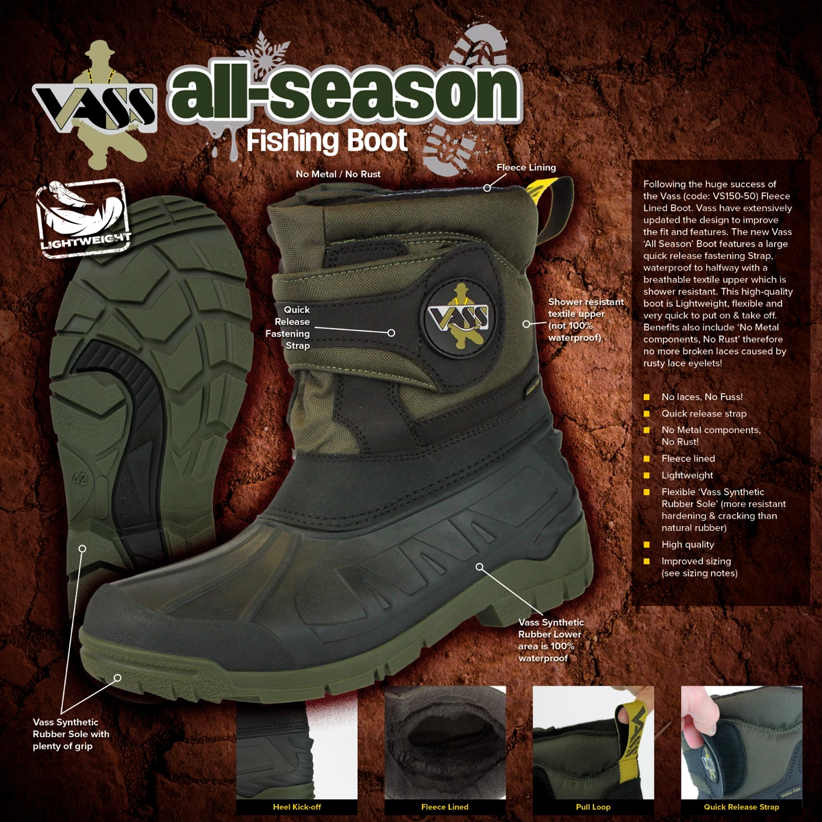 Vass boots sale