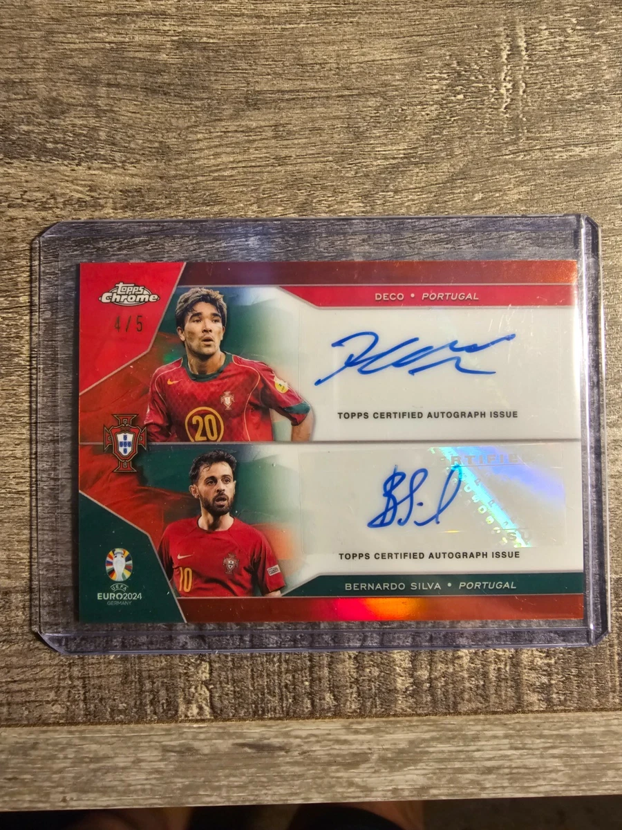 Soccer Portugal Autographed Sports Trading Cards & Accessories for