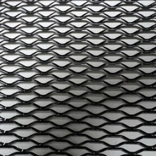 Aluminum Hexagonal Mesh Grille Hood Vent Bumper Net For Car Fender Body 100x33cm