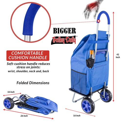 dbest products Bigger Trolley Dolly, - Picture 4 of 6