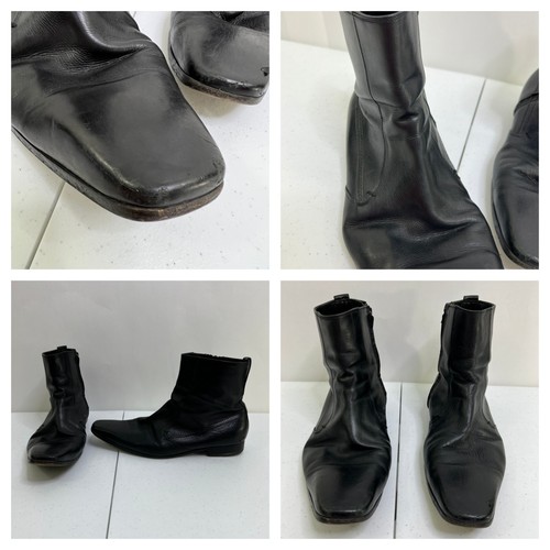 Dior Hedi Slimane Chelsea Boots Schwarz Herren 44,5 US 11,5 Stiefeletten Elegant - Bild 2 von 9