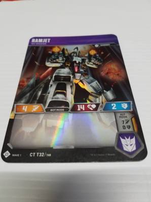 Transformers Trading Card Game TCG WOTC Seekers Ramjet 