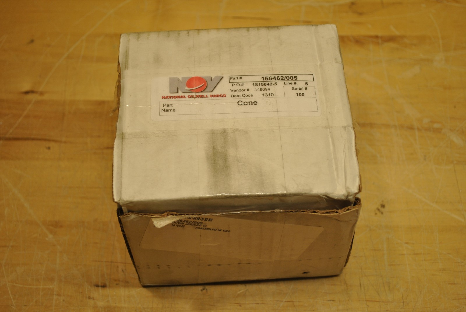 Well Varco 156462/005 Cone F/ Down Jarring