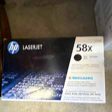 HP 58X High Yield Black Laser Toner Cartridge for HP M404 M406 M430