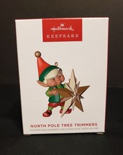 2023 Hallmark Ornament North Pole Tree Trimmers, 11th In The Series, NIB