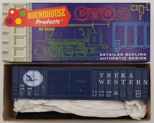 Kit de vagón de carga Roundhouse 3647 escala HO Yreka Western 50' | Zustand: New