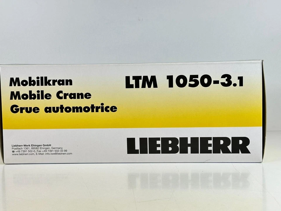 WSI truck models, Liebherr  LTM 1050-3.1 Crane , LIEBHERR - Image 3 of 4