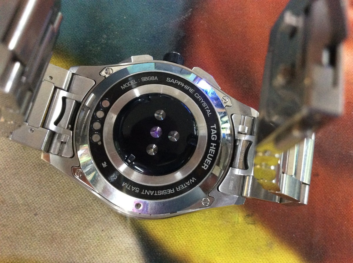 Tag Heuer SBG8A Men's Black Smartwatch for sale online | eBay