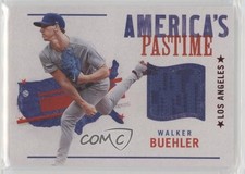 2022 Panini Chronicles America's Pastime Swatches Red Walker Buehler 0mm9