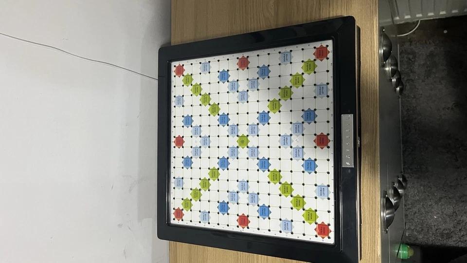 Fully Complete Boxed Scrabble Deluxe Turntable Edition - Image 4 of 4