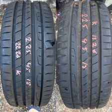 2 x Continental PremiumContact 7 EV 225 45 18 95Y XL Tyres 225/45R18 7.3mm Pair