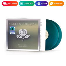 Fleetwood Mac Greatest Hits Deluxe Edition Sea Blue Vinyl 2 LP