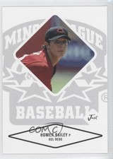 2004 Just Minors Justifiable Homer Bailey #2 Rookie RC m5x