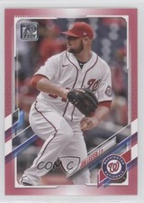 2021 Topps Update Mother's Day Hot Pink 36/50 Jon Lester #US100 fo7