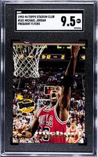 1993-94 Topps Stadium Club - Frequent Flyers Michael Jordan #181 SGC 9.5