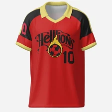 Hartford Hellions - 1979 1980 home soccer jersey Replica Retro shirt, MISL