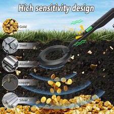 High-Sensitivity Handheld Metal Detector with LCD Display and 360 Detection