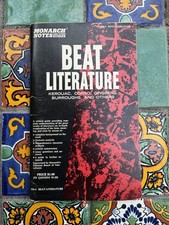 Monarch Notes Beat Literature Study Guide Kerouac Corso Ginsberg Burroughs