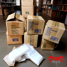 10,000 PCS 2" x 3" Reclosable Resealable Clear Zipper Plastic Bags 2Mil 2x3 Inch