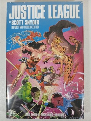 Justice League Deluxe Edition Hardcover Book 2 New/Sealed Snyder Tynion IV