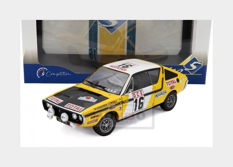 SOLIDO 1/18 - RENAULT 17 PH.1 - RALLYE DU MAROC 1976 S1803709