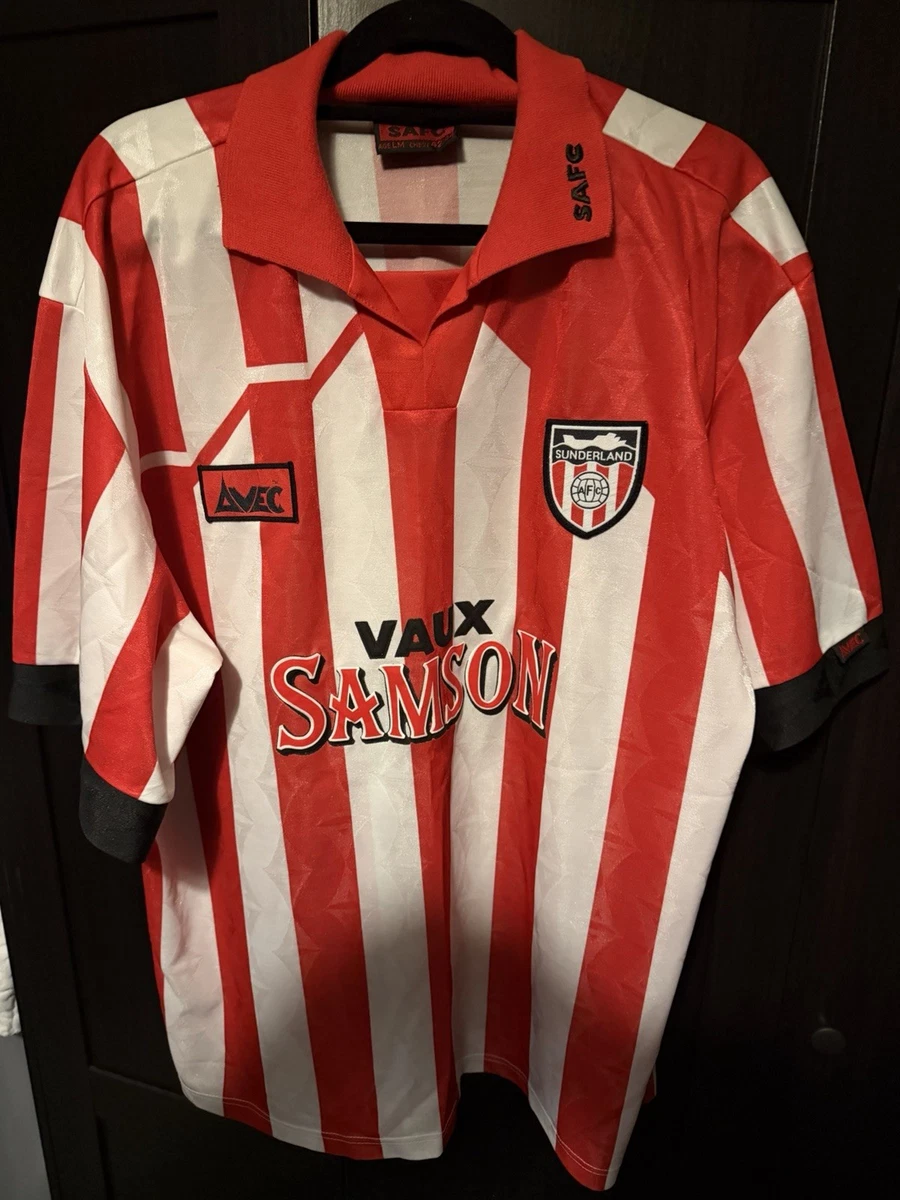 SUNDERLAND 1996/1997 HOME FOOTBALL SHIRT AVEC VINTAGE