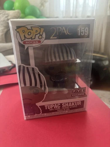 Funko Pop! Rocks: 2Pac, Tupac Shakur #159 FYE Exclusive with Protector