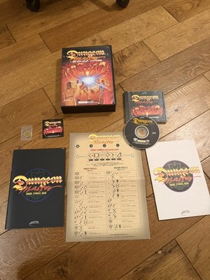 Dungeon Master Chaos Strikes Back FM Towns F-5502 Big Box komplett funktionstüchtig selten