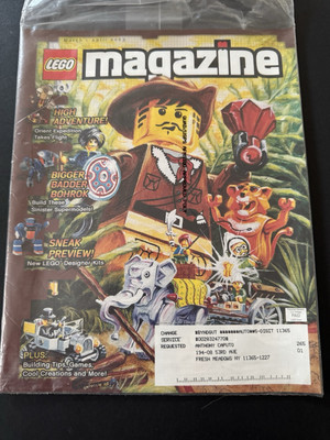 Lego Magazine March-April 2003. Rare/HTF. Bionacle, Orient Expedition