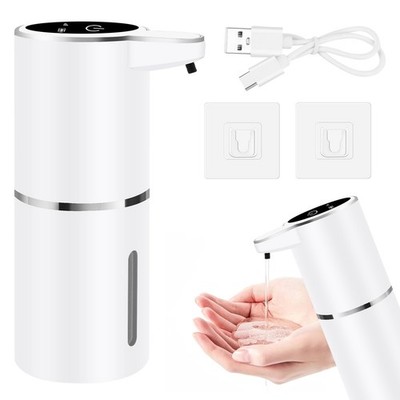 Dispenser di sapone automatico da 380 ml, fissaggio a parete con sensore (A4g