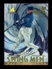 1995 Pinnacle Museum Coll: #304 Ken Griffey Jr Swing Men Foil NM-MT OR BETTER