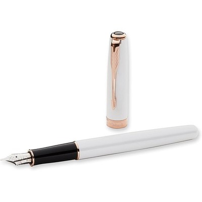 PARKER Füllhalter SONNET Feminin Pearl G.C. (M) mit 18 Karat Goldfeder