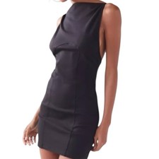 Urban Outfitters Backless Spaghetti Strap Mini Dress Black | Little Black Dress