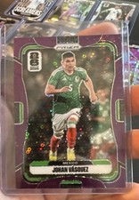2026 Panini Prizm Fifa World Cup - Johan Vasquez #285 Blue Disco Prizm /49