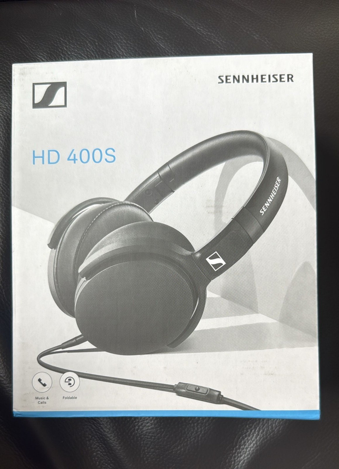 Sennheiser HD 400S Wired Over-Ear Headphones with Mic | Deep Bass, Foldable