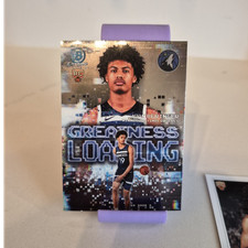 Bowman Chrome Rookie Joan Beringer Timberwolves Greatness Loading Card Lot