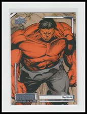 2023 Upper Deck Marvel Allegiance: Avengers vs X-Men #C42 Red Hulk