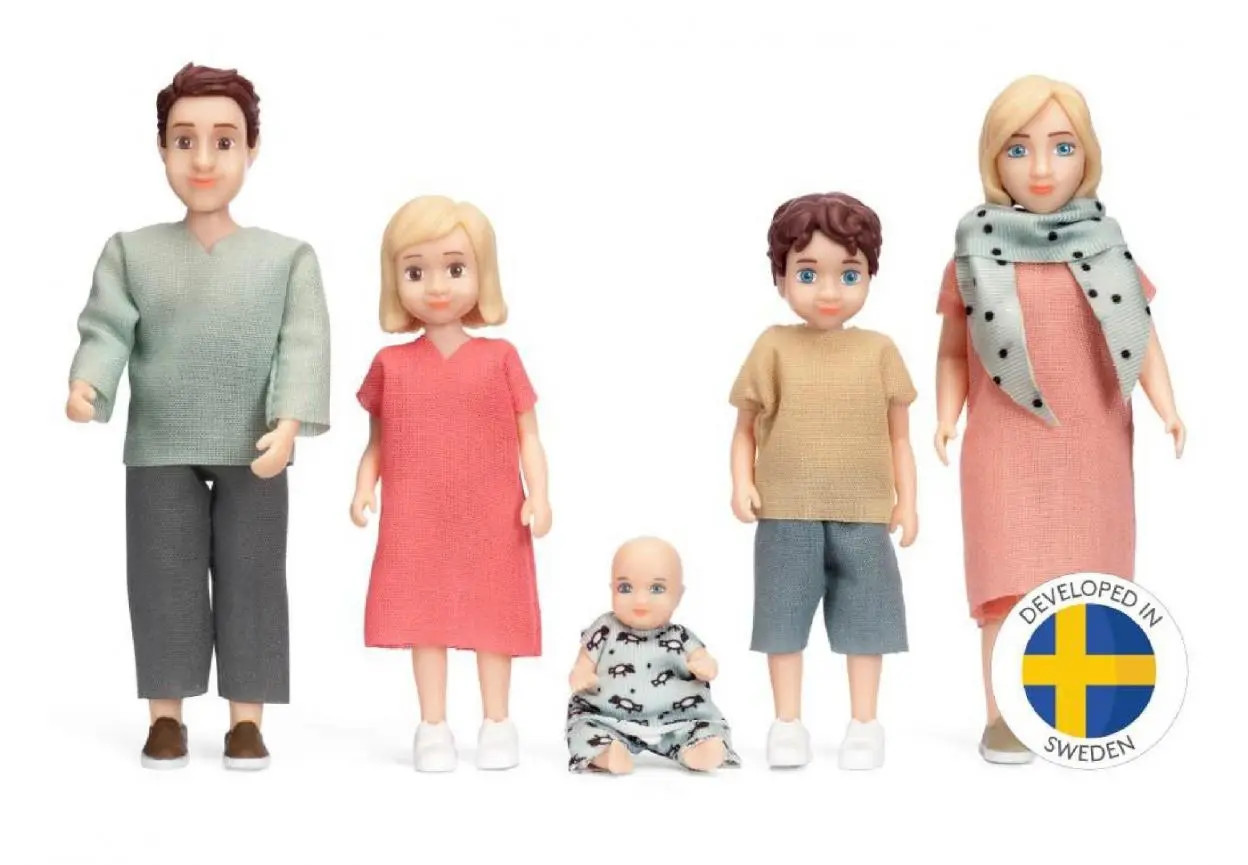 7315626080767 Lalki do domku dla lalek zestaw Charlie Lundby 14490₽