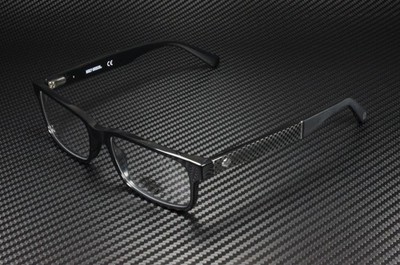 Harley-Davidson HD0774 001 Shiny Black Clear Lens Plastic 54 mm Men's Eyeglasses